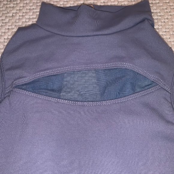 Bluish Grey Dance Body suit - Picture 2 of 4